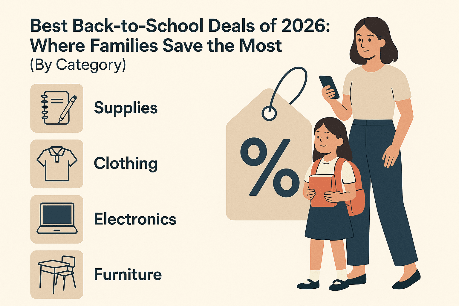 Best Back-to-School Deals of 2026: Where Families Save the Most (By Category) - Featured image