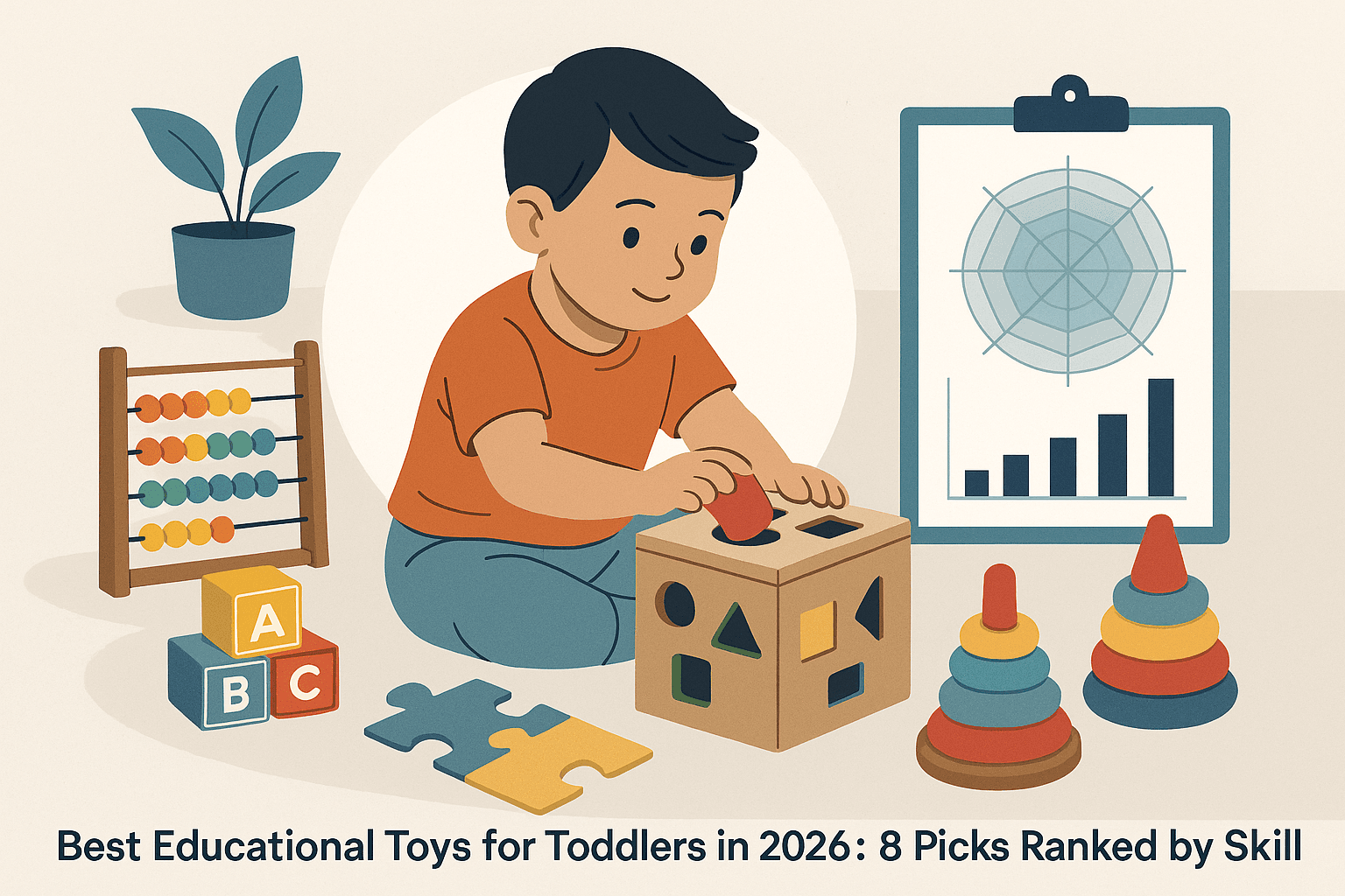 Best Educational Toys for Toddlers in 2026: 8 Picks Ranked by Skill Built - Featured image