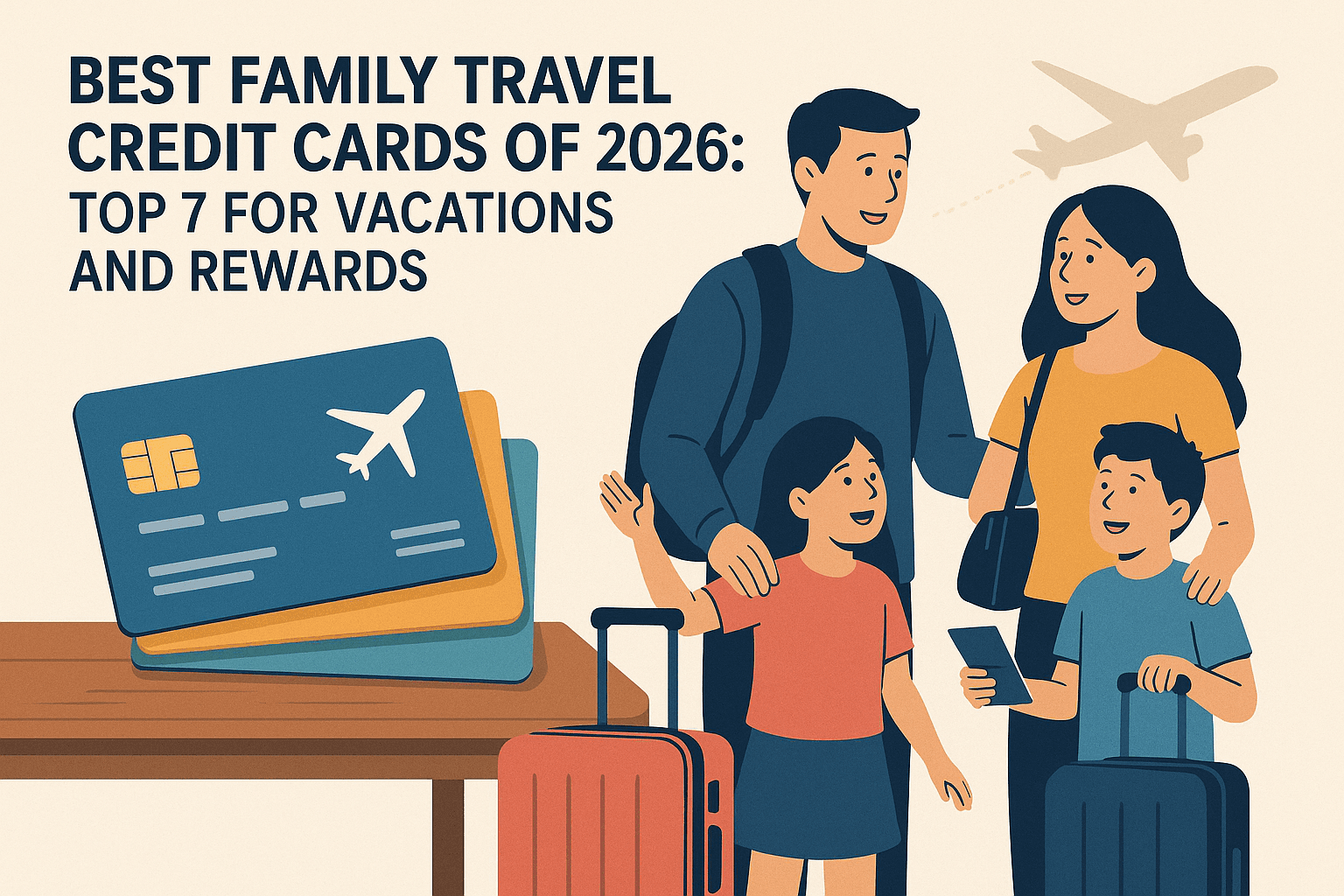 Best Family Travel Credit Cards of 2026: Top 7 for Vacations and Rewards - Featured image